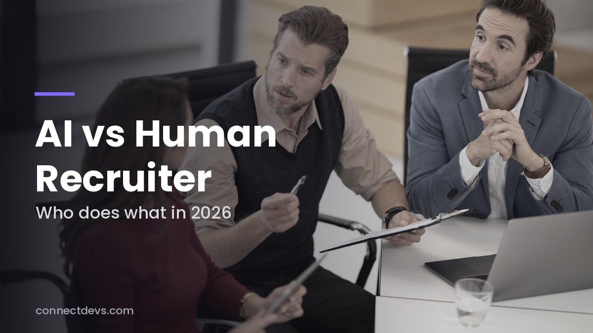 AI Recruiter vs Human Recruiter: Who Does What in 2026